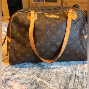 Louis Vuitton Brown Monogram Tote